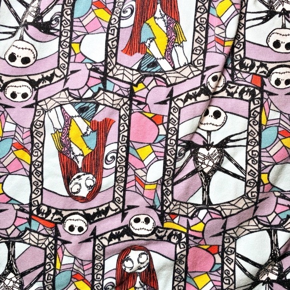 Vibrant A-Line Skirt with Nightmare Before Christmas Print - Picture 10 of 10